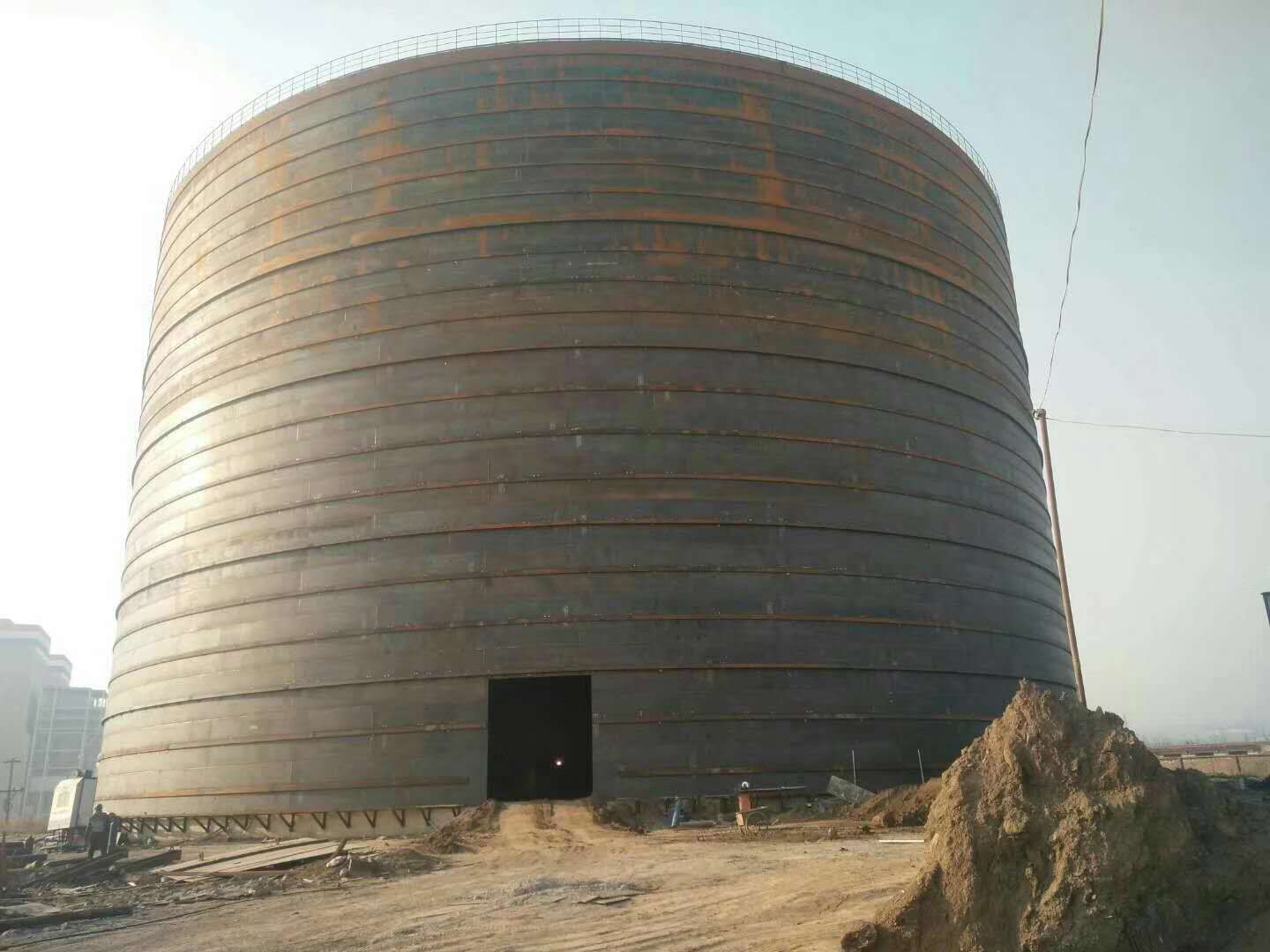 托里承建大型钢板库的好处及原理